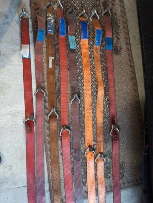 Laweta, pasy zabezpieczające