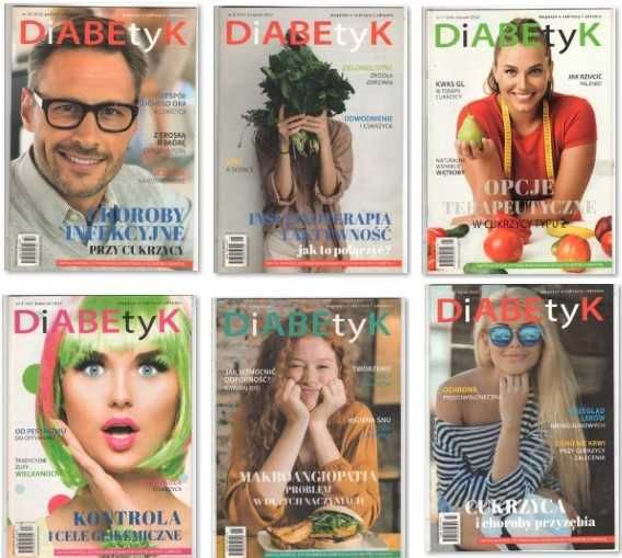 Diabetyk Magazyn o Cukrzycy 6 Numerów z Rocznika 2023