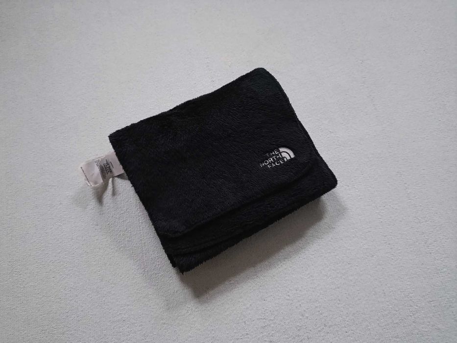 The North Face Thermal Fleece Scarf Denali Velour Neck Warmer - Black
