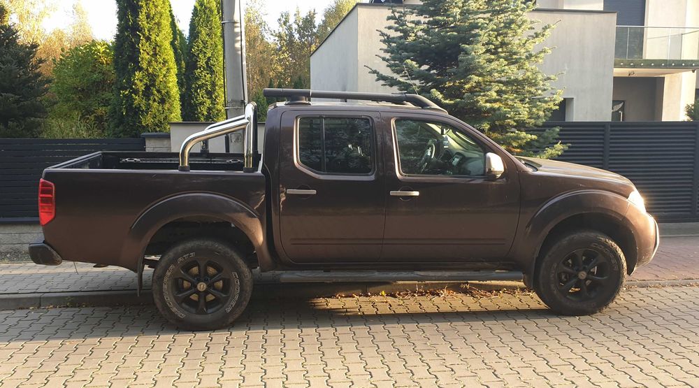 Nissan NAVARA, AUTOMAT, SKÓRA Najwyższa wersja Blokada Napędu Kamera