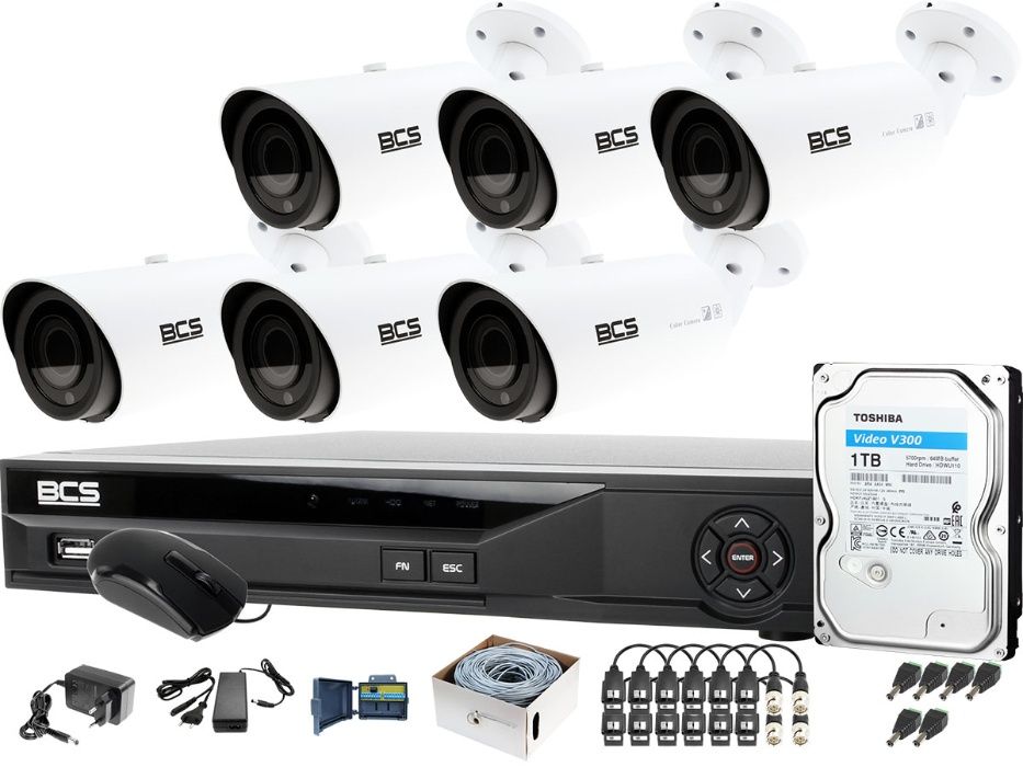 Montaż Kamer, Monitoring, Serwis IP WIFI CCTV Hikvision BCS Siedlce