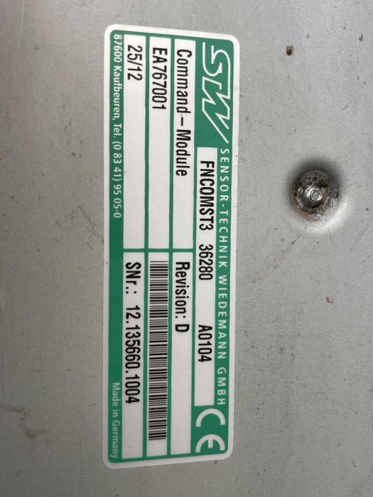 Sterowanie śmieciarki Faun control system command module FNC0MST3