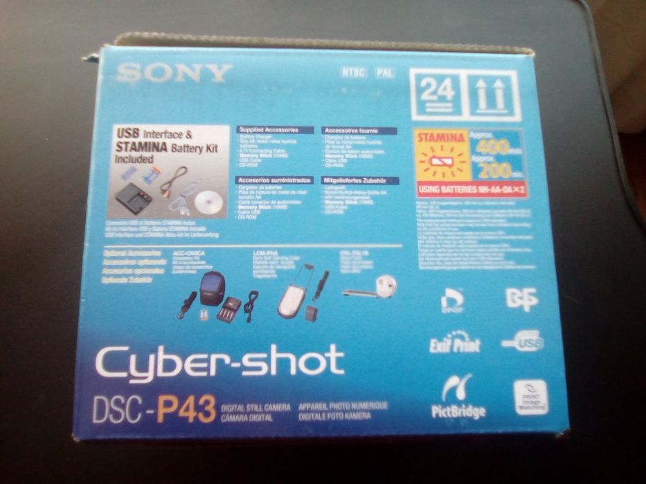 Oportunidade 25%desconto Maquina Fotográfica Sony Cyber-Shot como nova