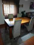 Mesa de sala madeira maciça cerejeira