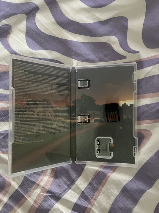 Minecraft nintendo switch картридж