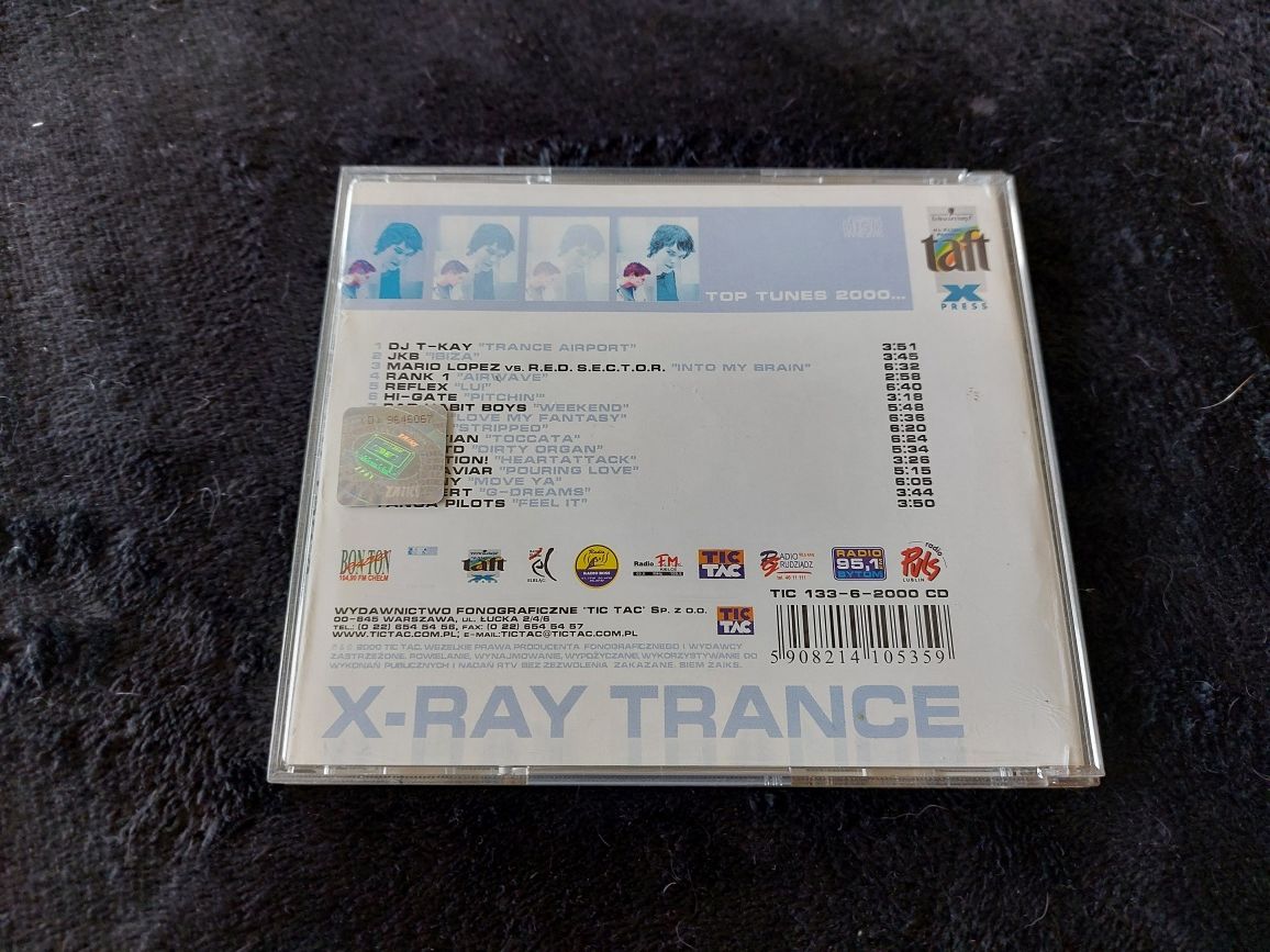 Płyta CD X-Ray Trance Top Tunes 2000...