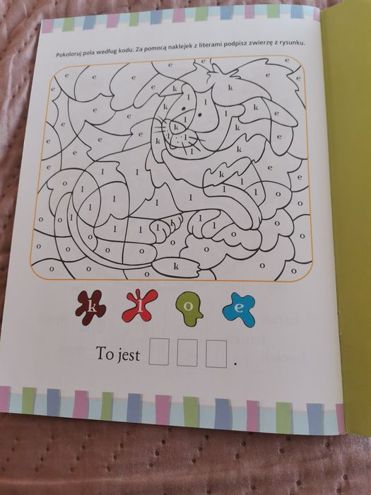 Literki książeczka edukacyjna