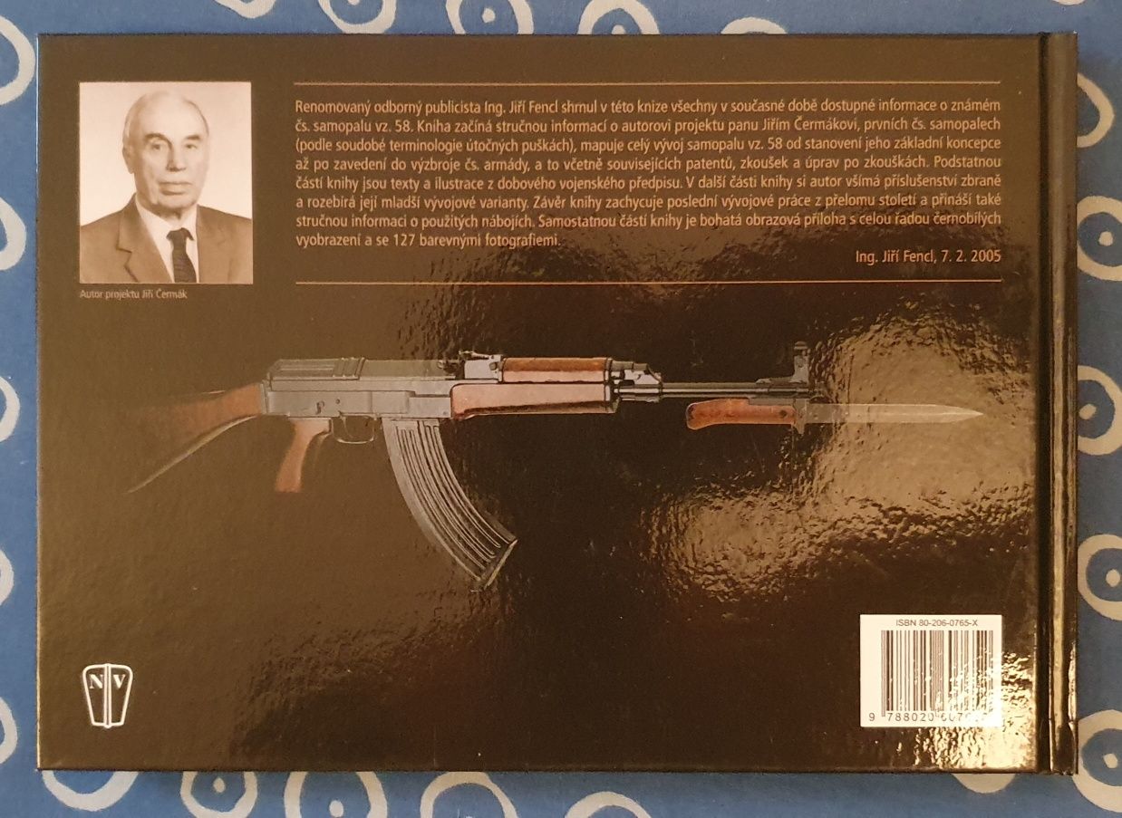 Książka czeski karabin Samopal vz58 wz58 SA AK47