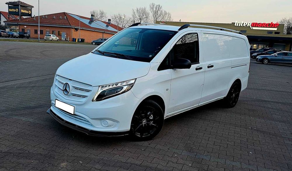 Mercedes Vito 114 LONG Fuul LED 109tys km 2x drzwi klima Navi kamera