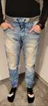 Joggersy męskie/chłopięce Cropp jeansowe z przetarciami