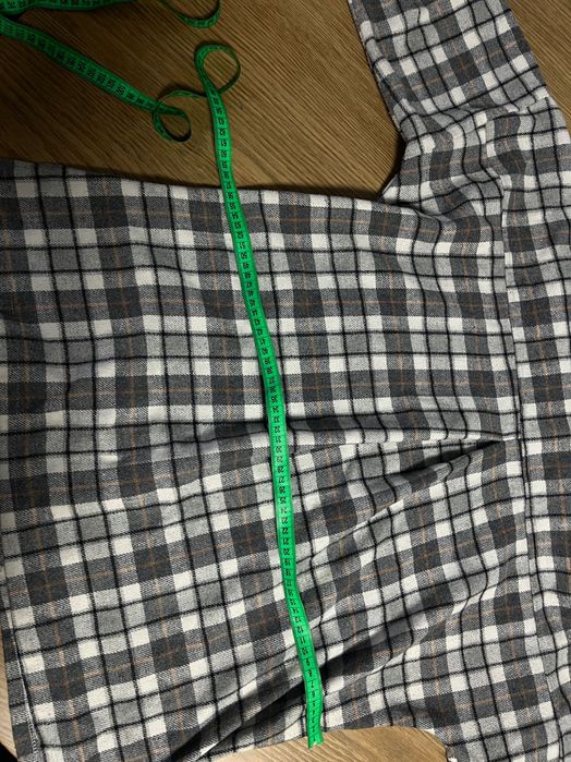 Жіноча тепла картата сорочка