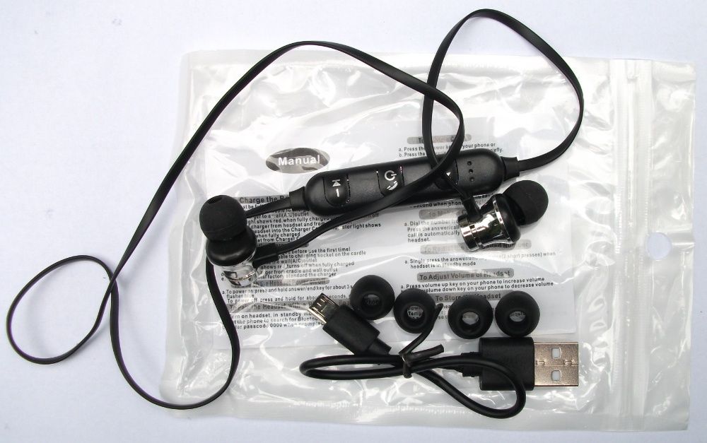 Słuchawki Stereo Sportowe Bluetooth 4.2 Uniwersalne