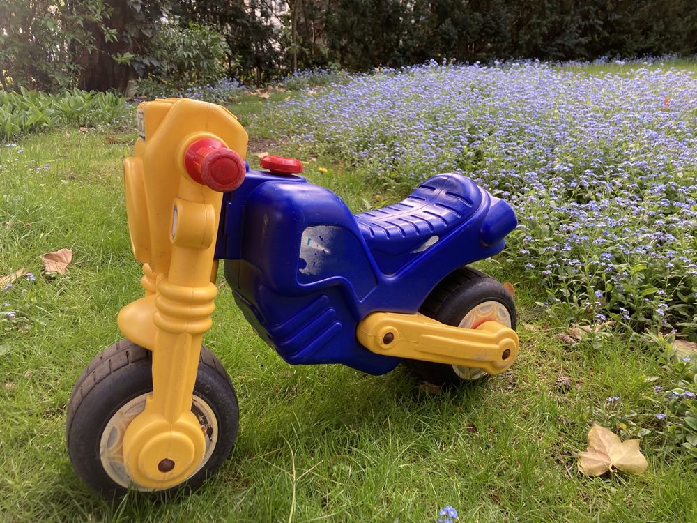 Odpychacz zabawka motor jezdzik dla dzieci dzien dziecka