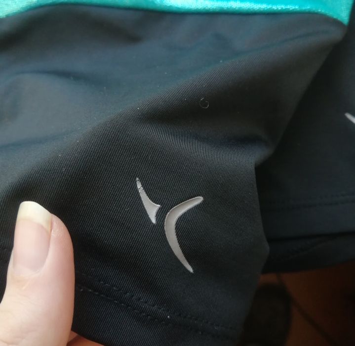 Шортики танцевальные для выступлений,на девочку чёрные эластик танцы