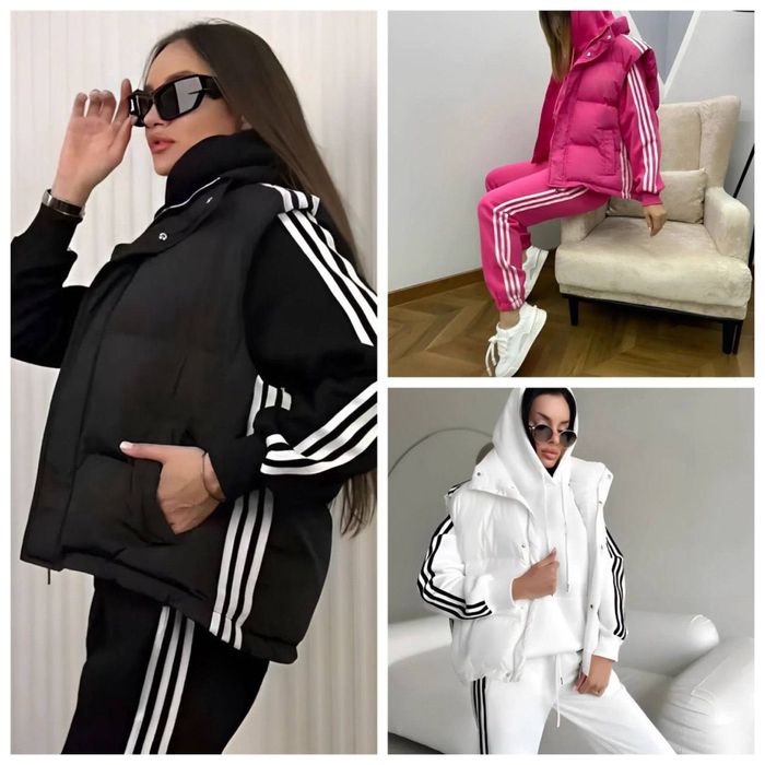 Жіночий костюм трійка теплий (світшот+штани +жилетка)