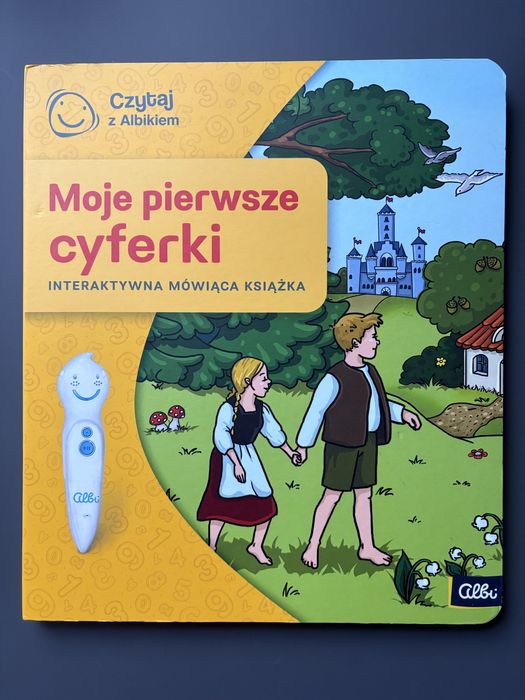 Książka Moje pierwsze cyferki Albik czytaj z Albikiem
