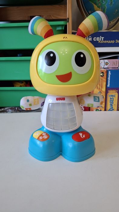 Робот Бібо fisher price українською мовою