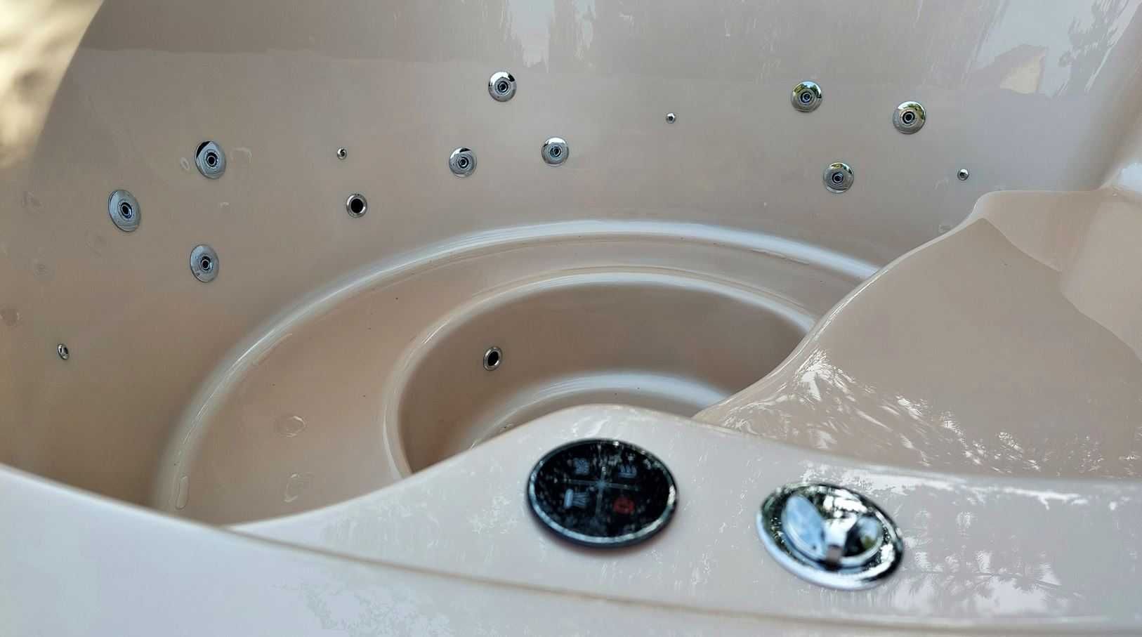 Balia, akrylowa kolory perłowe do wyboru , jacuzzi, piec na drewno.