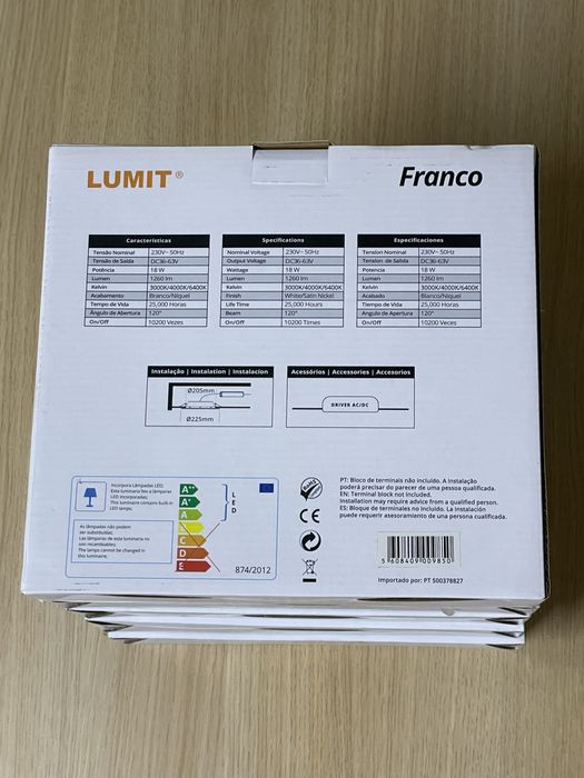 Foco Led quadrado