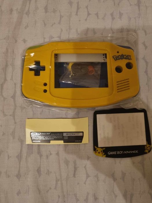 Gameboy advance pokemon caixa exterior