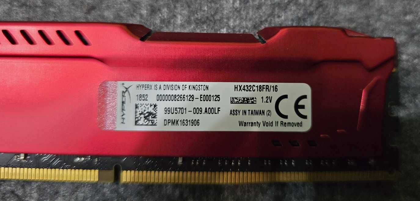 Pamięć RAM HyperX Fury DDR4 32GB (2x16GB) 3200MHz CL18