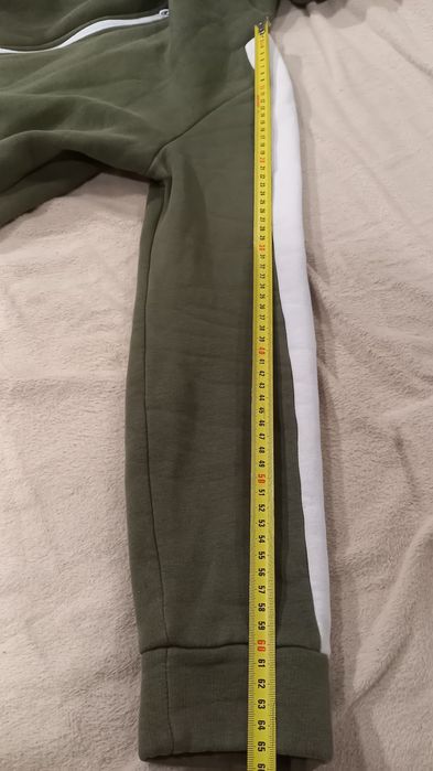 Демисезонний жін костюм на флісі, худі подовжене до колін, розмір М