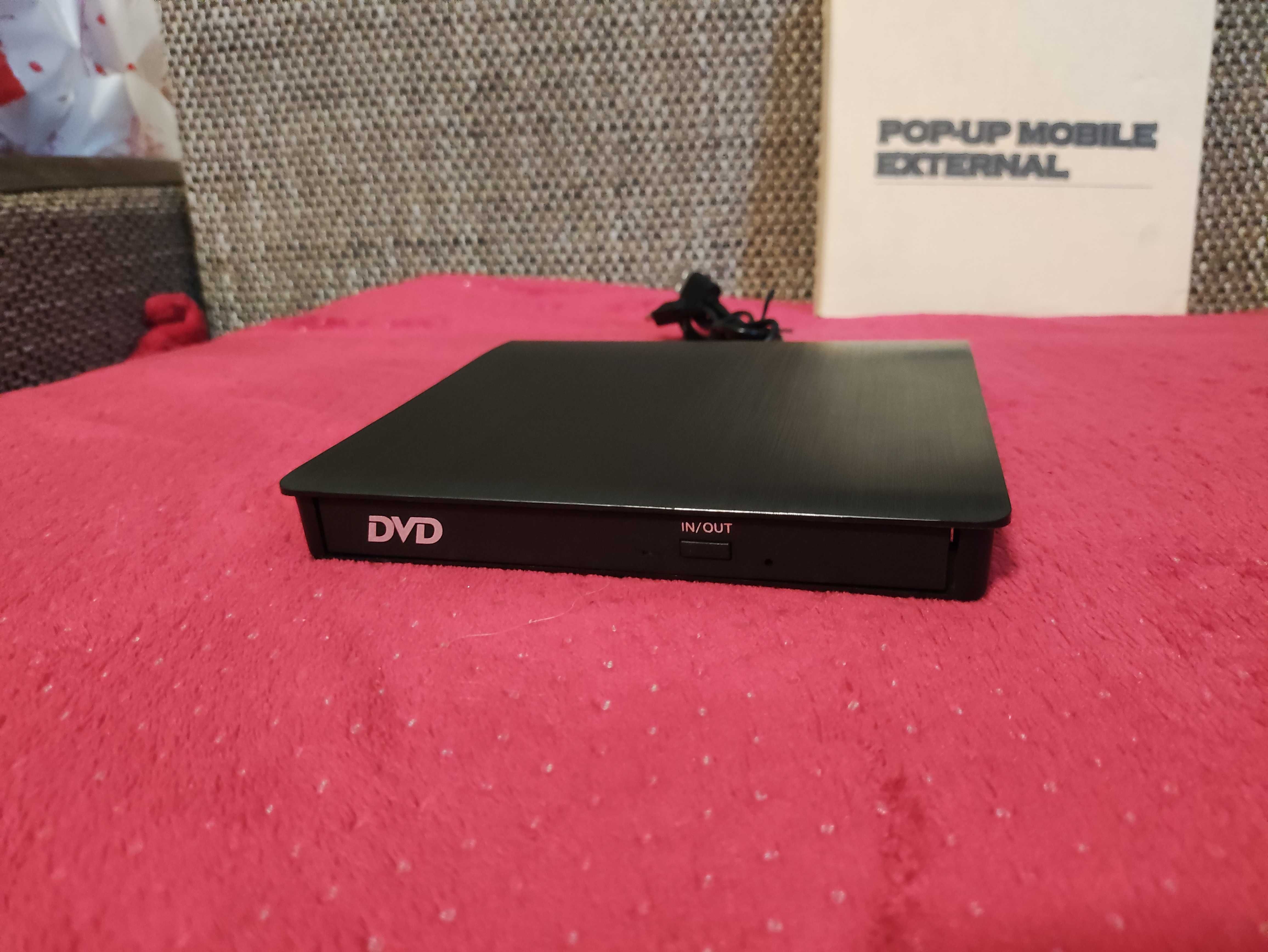 Zewnętrzna Nagrywarka napęd CD DVD USB 3.0 do laptopa komputera