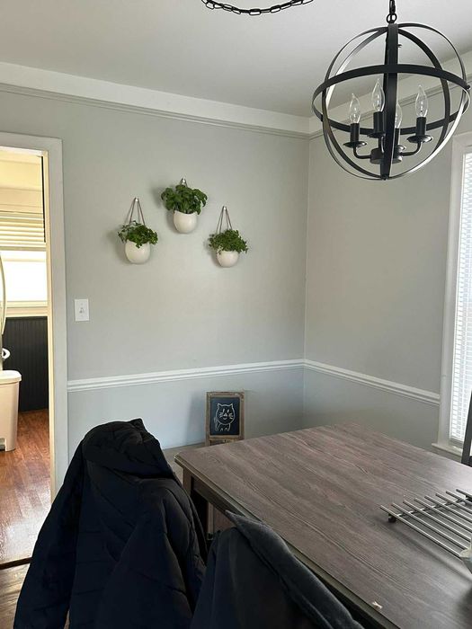 Zestaw 3 doniczki wiszące na kwiaty dekoracja dom na ścianę kwiaty