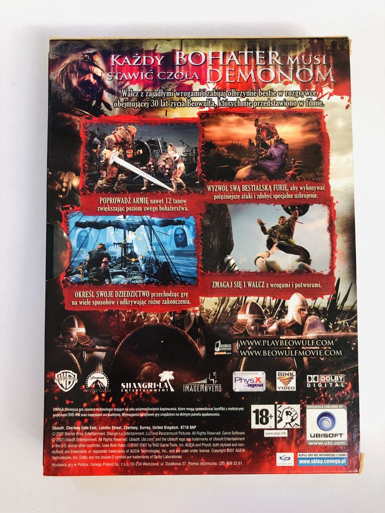 Beowulf The Game PC Vintage