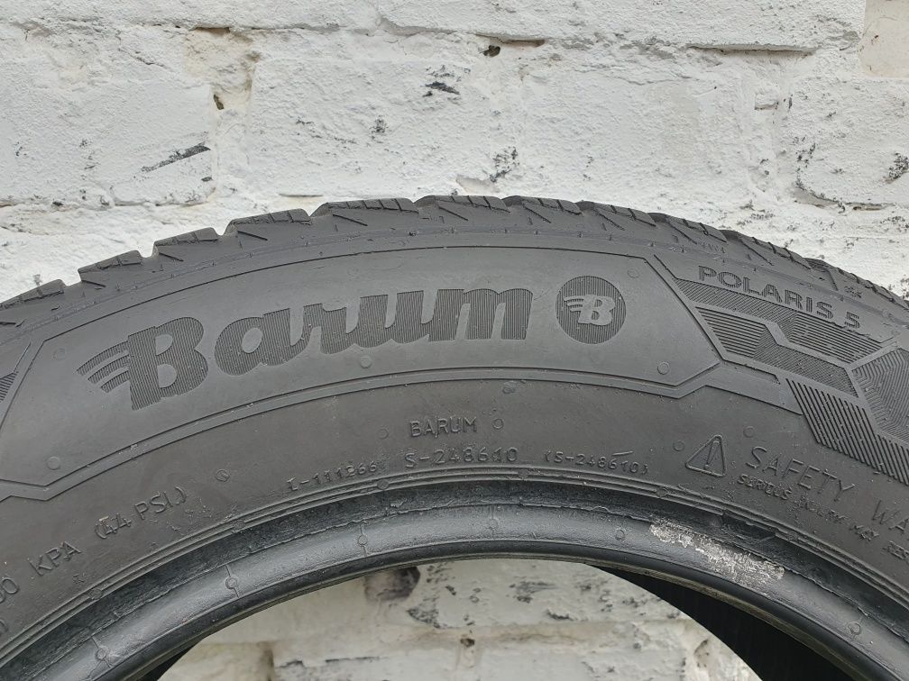 Opony zimowe 2szt. 185/65/14 BARUM 2019 rok!! 6,3 mm!! MONTAŻ!!!