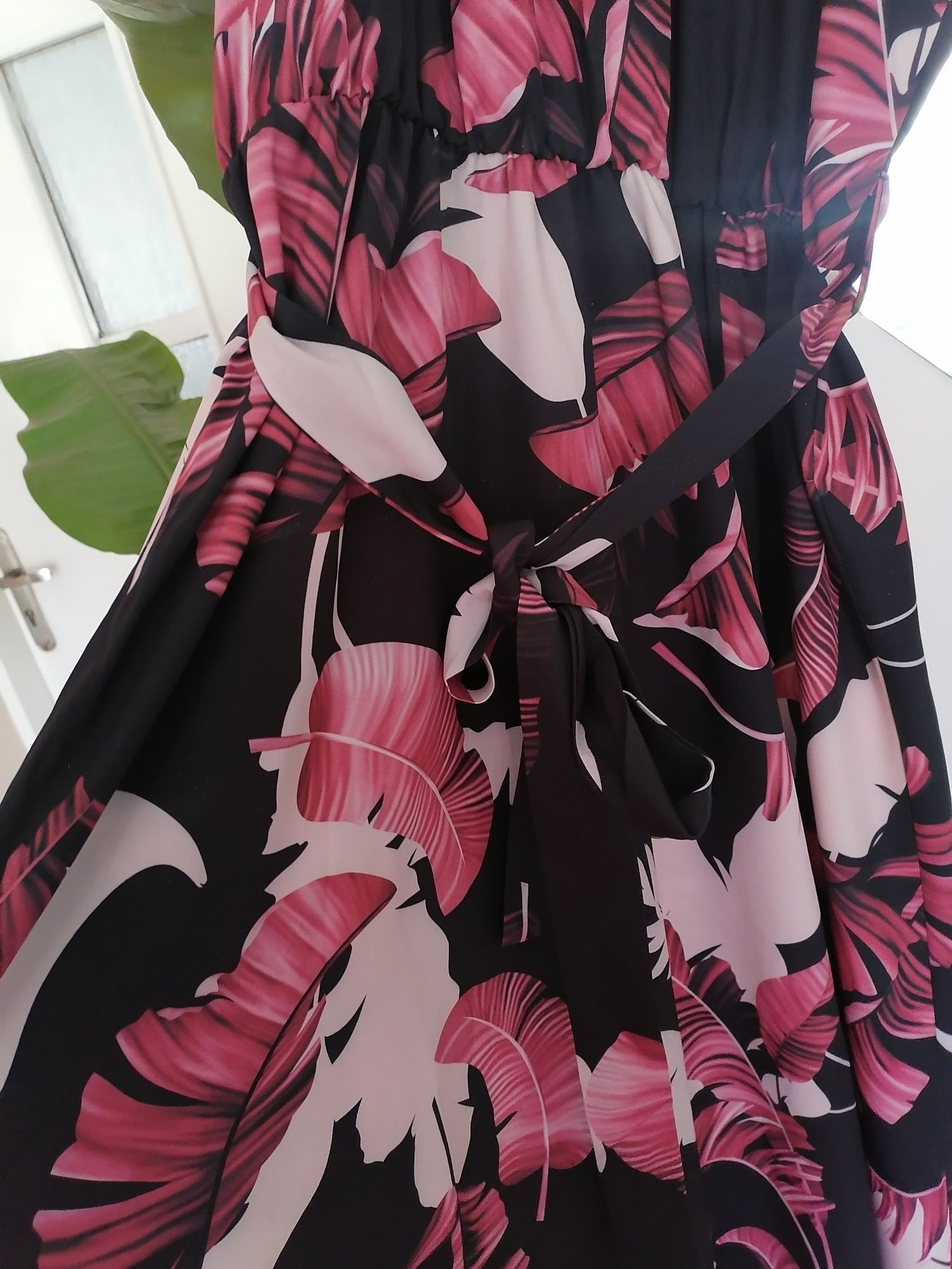 Elegancka sukienka wesele komunia L