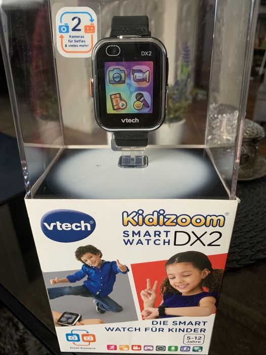 Smartwatch V-Tech Kidizoom DX2 czarny wersja niemiecka