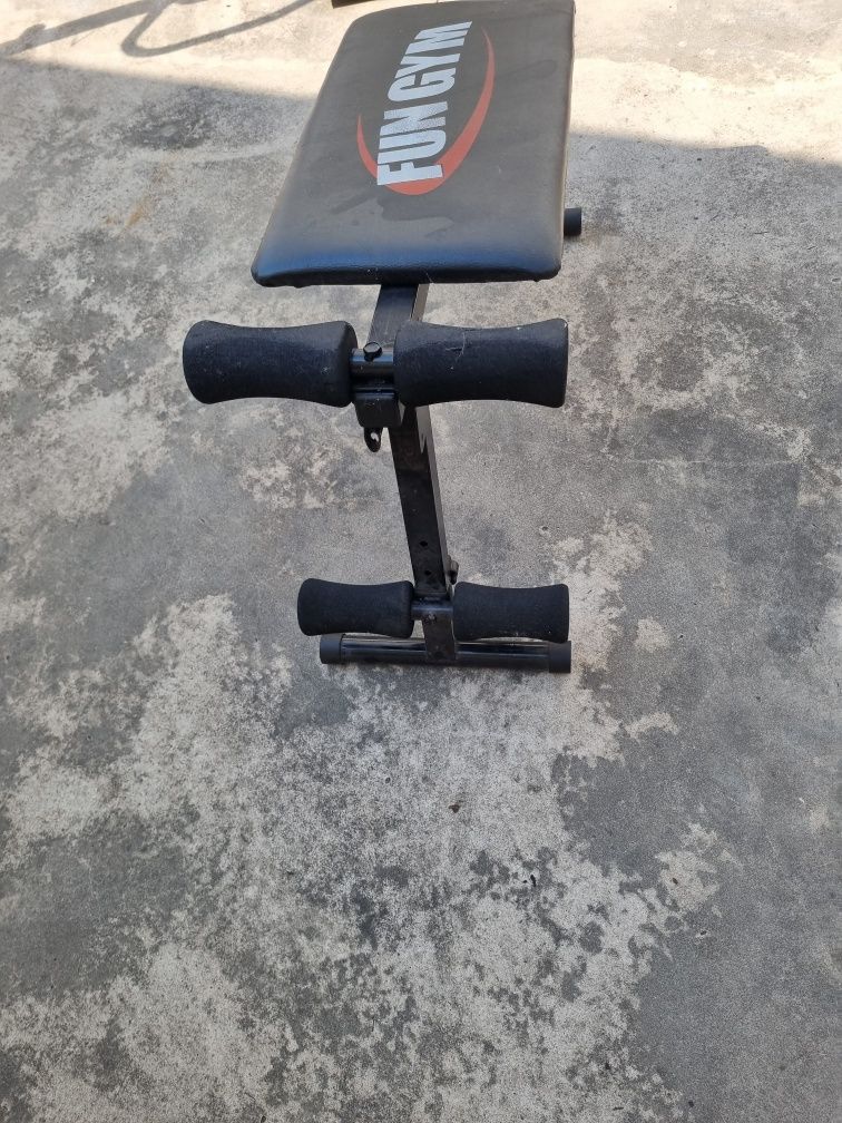 Banco para treinar