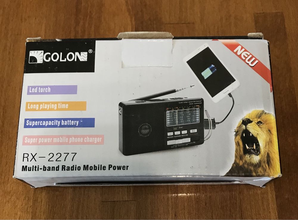 Радиоприёмник GOLON 2277