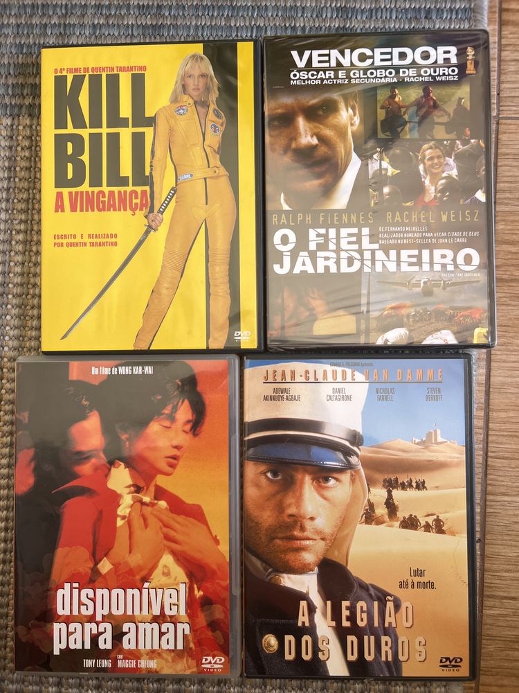 Dvd kill bill fiel jardineiro disponivel para amar legiao dos duros