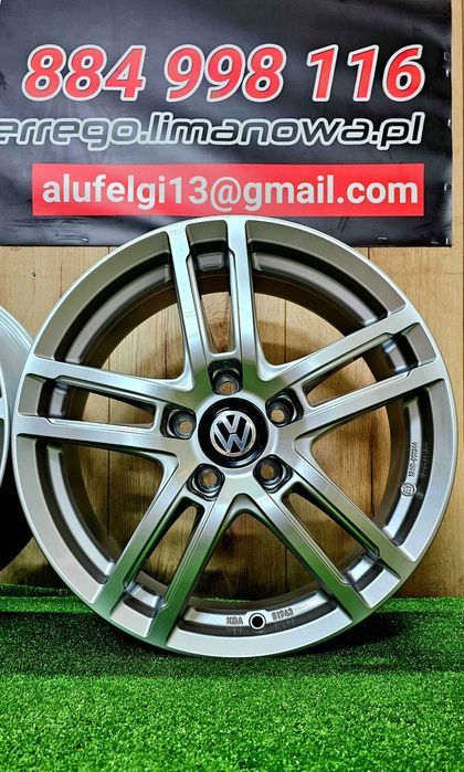 NOWE ALUFELGI VW - 17x5x112 - Arteon,Caddy,Golf,Passat,T-roc,Eos