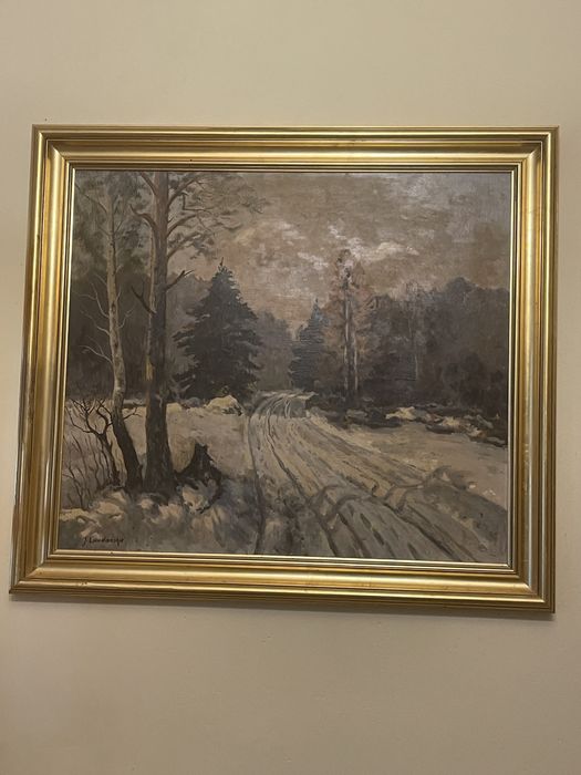 Sześć obrazów cztery pory roku w Polsce Laudańska