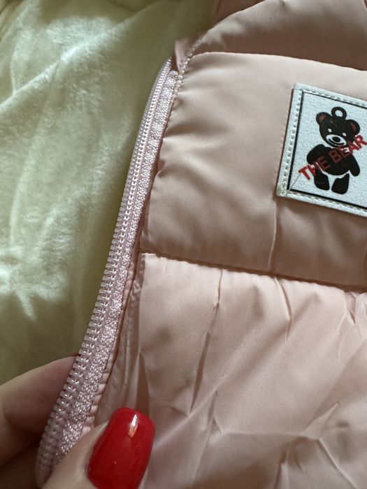 НОВИЙ зимовий комбінезон куртка, дівчинка, розмір 80