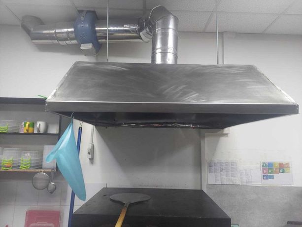 Оборудование для пиццерии: печь холодильник столы вытяжка плита wok