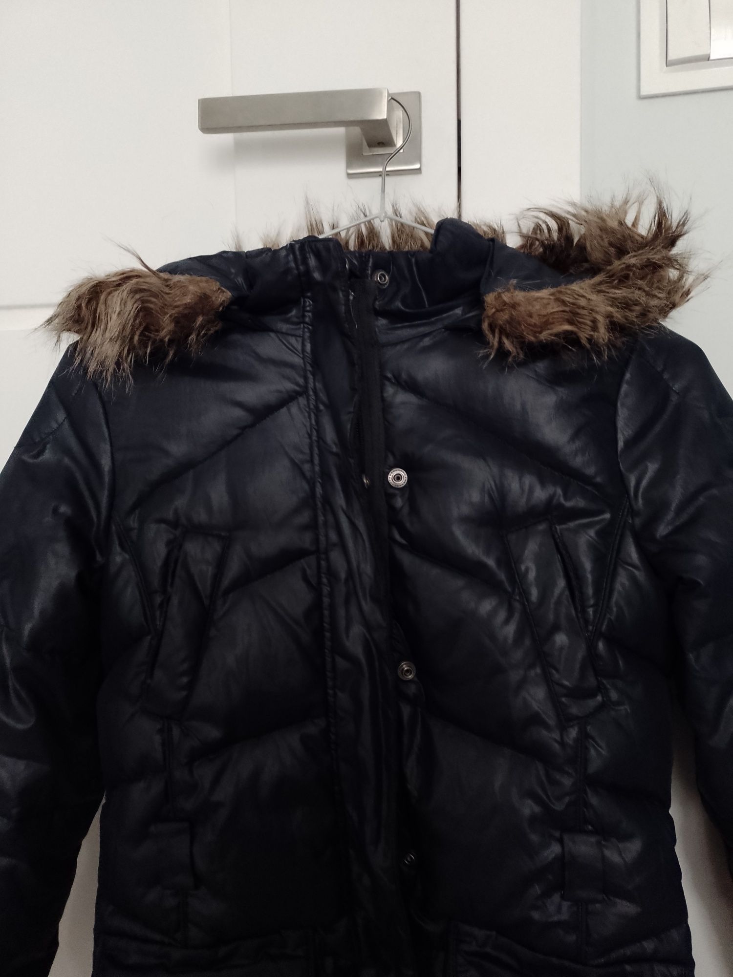 Benetton kurtka zimowa dla dziewczynki roz 8-9 lat 128-134 cm
