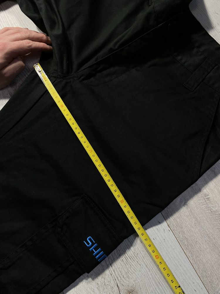 Штани Shimano карго трансформери чорні брюки тактичні штани чорні