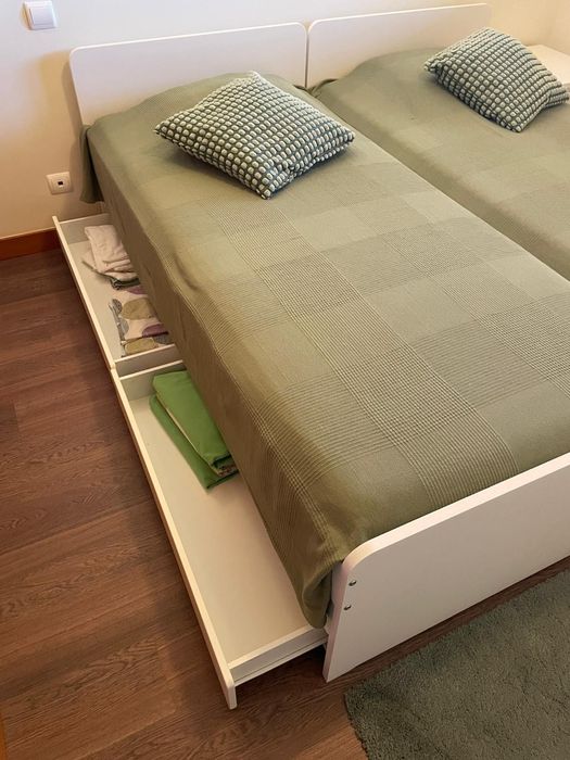 Cama Solteiro Ikea SLAKT- 1 Mês de uso