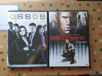 Séries DVD Ossos e Prison Break