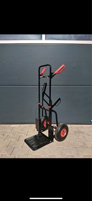 Wozek transportowy magazynowy dzwignia 200kg skladany sackkarre