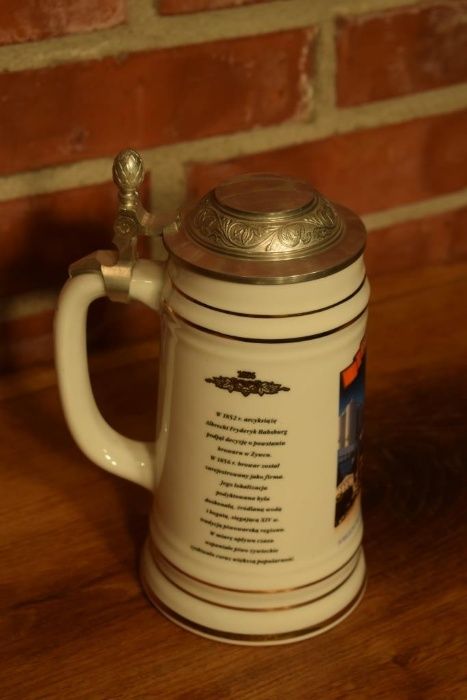 Kufel kolekcjonerski Żywiec, antyk