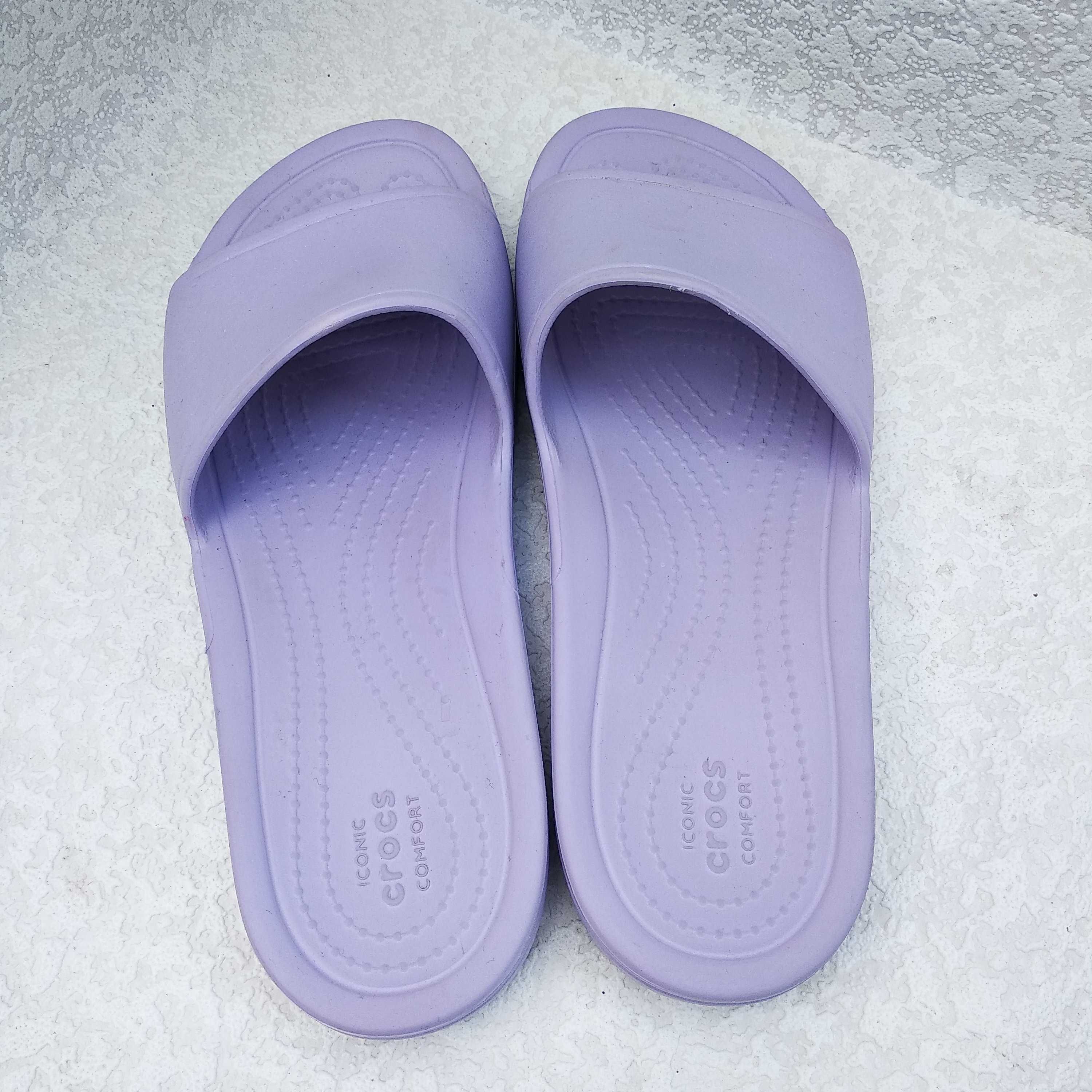 Шлепки Crocs- 38 p. W8