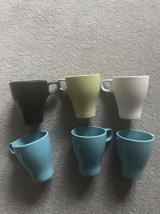 Kubki ikea szesc sztuk