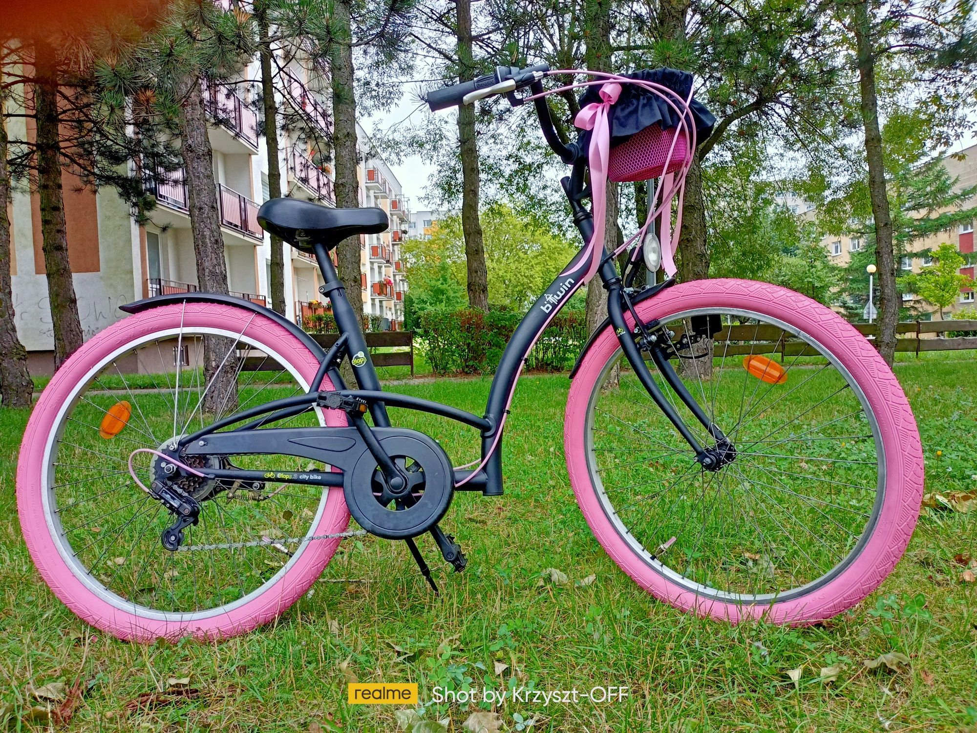 NOWY Rower B`TWIN elops 3 city bike 26".