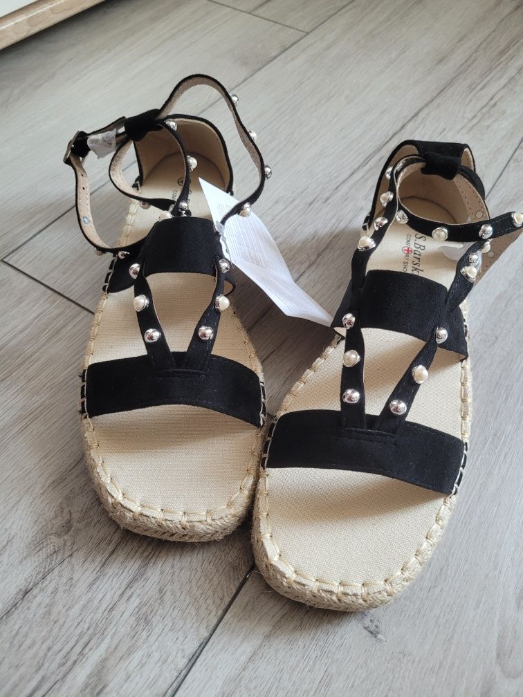 Sandały espadryle 40