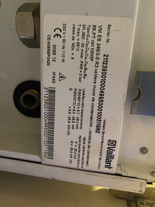 Aquecedor de água vaillant (preço imperdível)